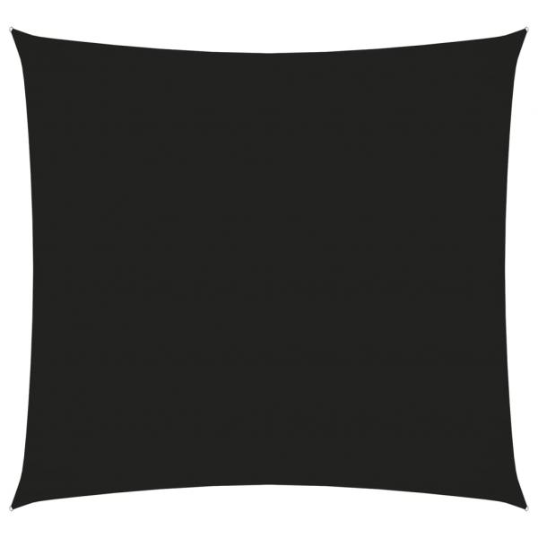 Sonnensegel Oxford Gewebe Quadratisch 3,6x3,6 m Schwarz