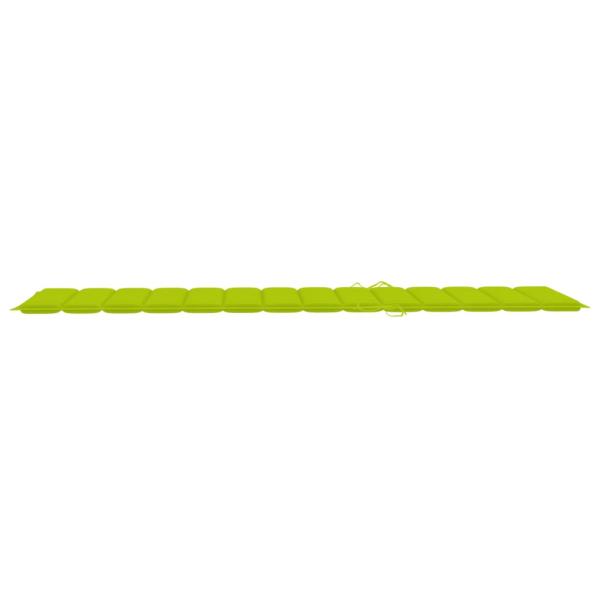 Sonnenliegen 2 Stk. mit Auflagen Massivholz Akazie