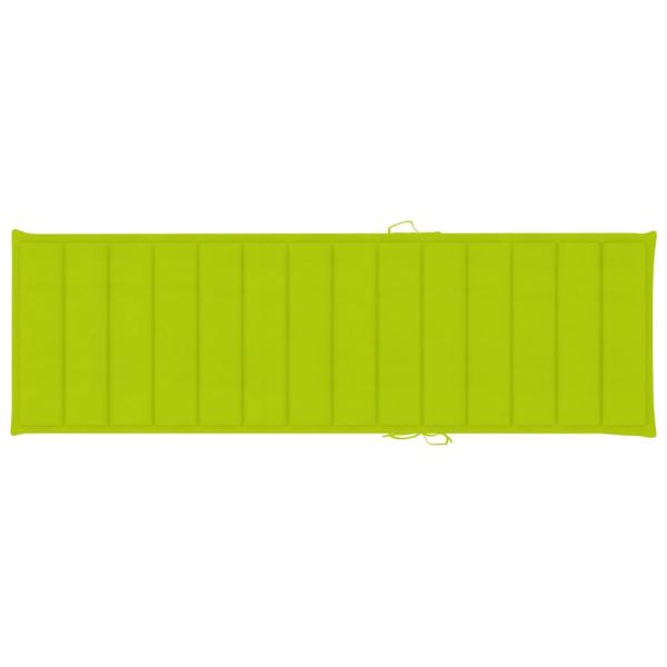 Sonnenliegen 2 Stk. mit Tisch und Auflagen Massivholz Akazie