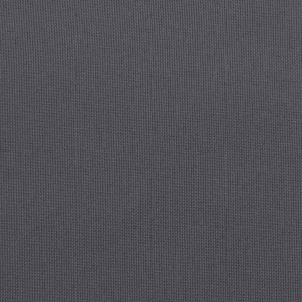 Palettenkissen 3-tlg. Anthrazit Oxford-Gewebe