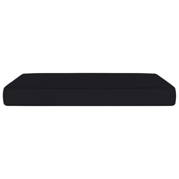 Palettenkissen Schwarz 60x60x6 cm Oxford-Gewebe