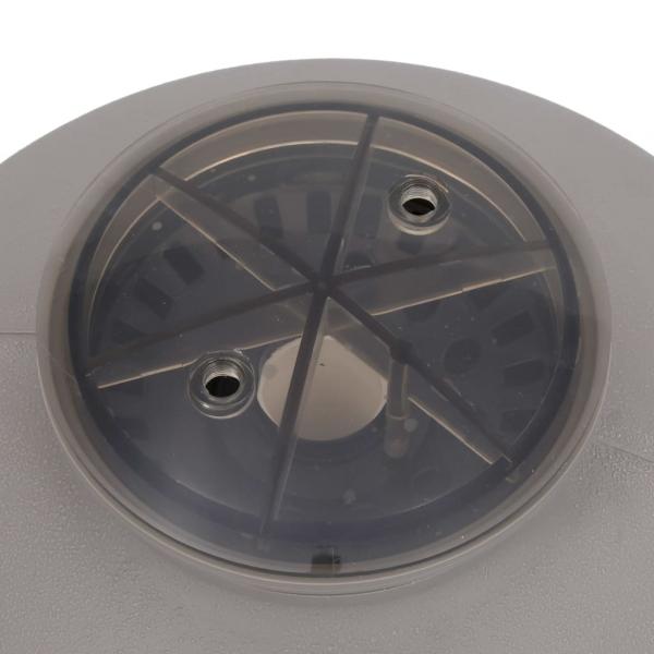 Pool-Sandfilter mit seitlich montiertem 6-Wege-Ventil Grau