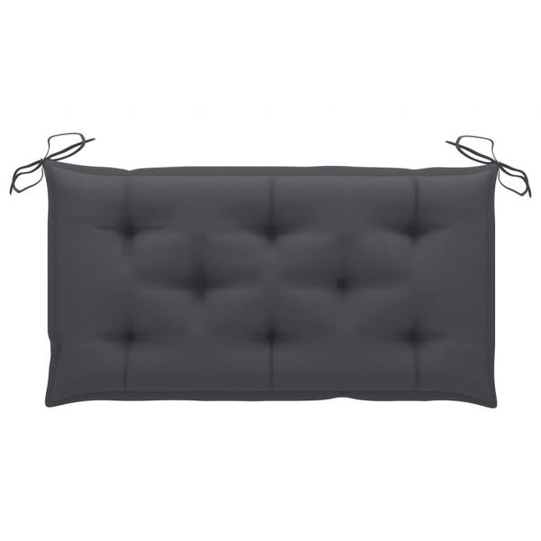 Gartenbank-Auflagen 2 Stk. Anthrazit 100x50x7 cm Oxford-Gewebe
