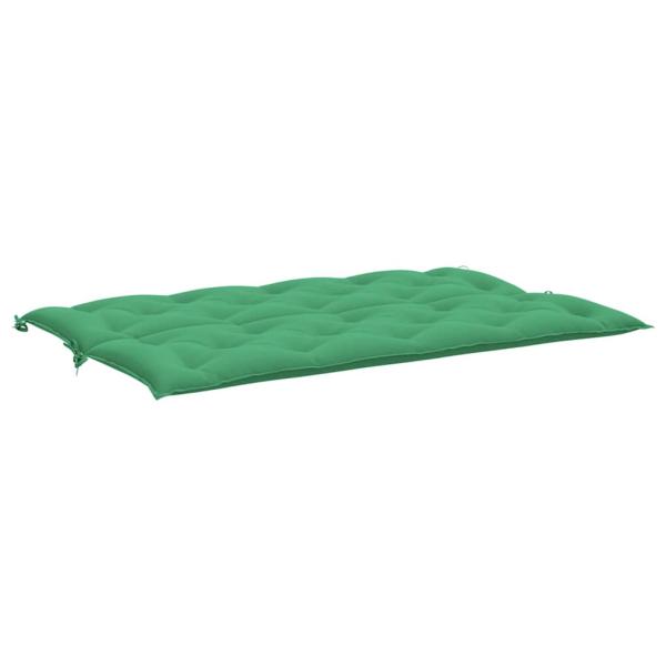 Gartenbank-Auflage Grün 150x(50+50)x7 cm Oxford-Gewebe