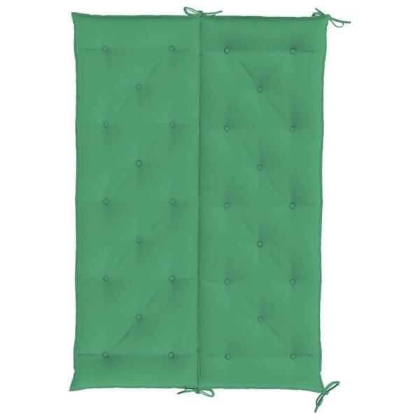 Gartenbank-Auflage Grün 150x(50+50)x7 cm Oxford-Gewebe