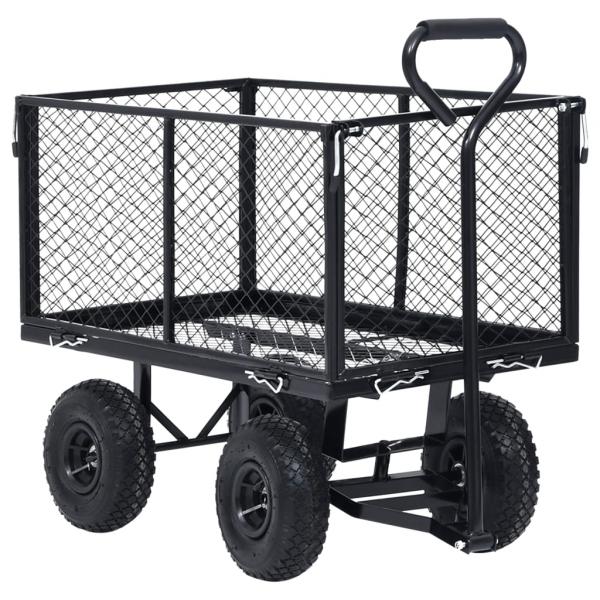 Gartenwagen Schwarz 350 kg