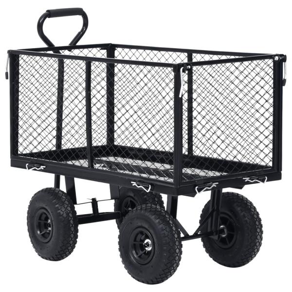 Gartenwagen Schwarz 350 kg