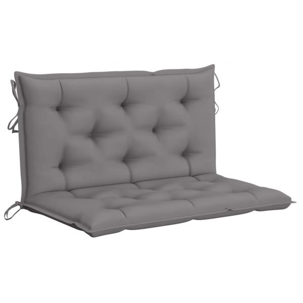 Gartenbank-Auflagen 2 Stk. Grau 100x50x7 cm Oxford-Gewebe