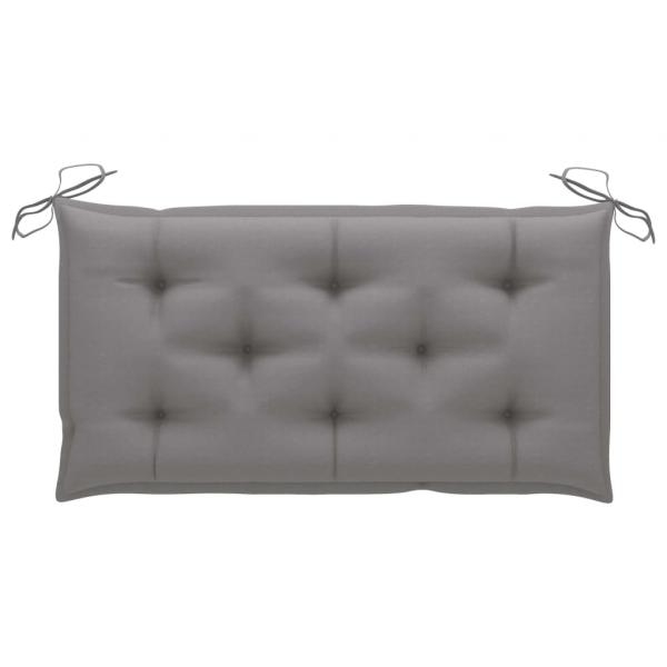 Gartenbank-Auflagen 2 Stk. Grau 100x50x7 cm Oxford-Gewebe