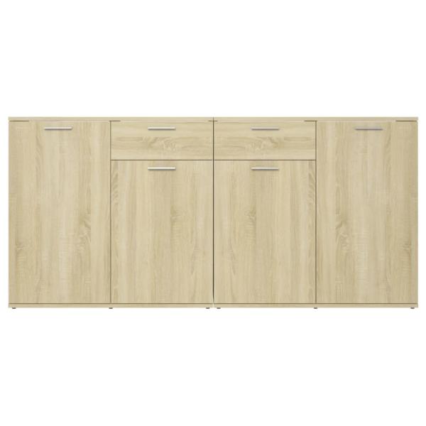 Sideboard Sonoma-Eiche 160x36x75 cm Holzwerkstoff