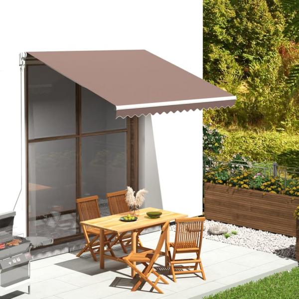 ARDEBO.de - Markisenbespannung Braun 3x2,5 m