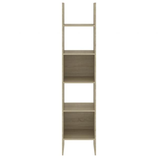 Bücherregal Sonoma-Eiche 40x35x180 cm Holzwerkstoff