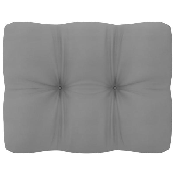 4-tlg. Garten-Lounge-Set mit Kissen Kiefer Massivholz