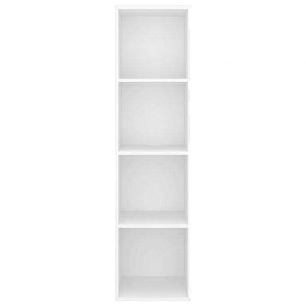 TV-Wandschrank Weiß 37x37x142,5 cm Holzwerkstoff
