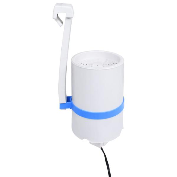 Planschbecken mit Einhängeskimmer und Pumpe 350x90 cm Weiß