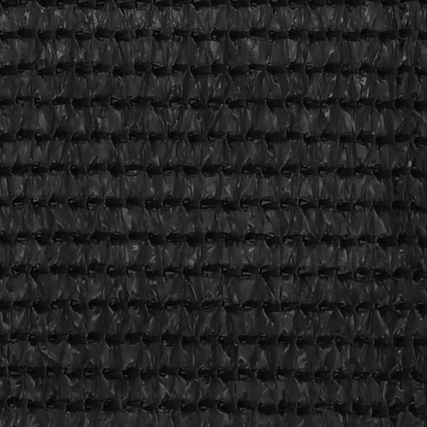 Balkon-Sichtschutz Schwarz 120x400 cm HDPE