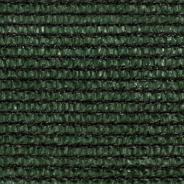 Sonnensegel 160 g/m² Dunkelgrün 4,5x4,5x4,5 m HDPE