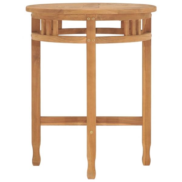 Bistrotisch Ø60x60 cm Teak Massivholz  