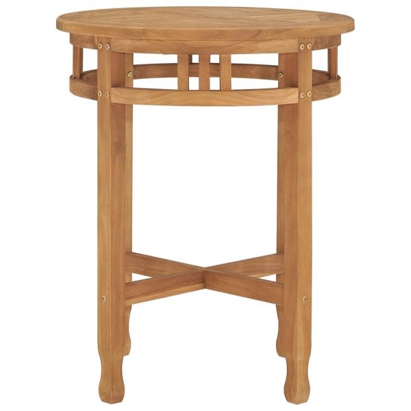 Bistrotisch Ø60x60 cm Teak Massivholz  