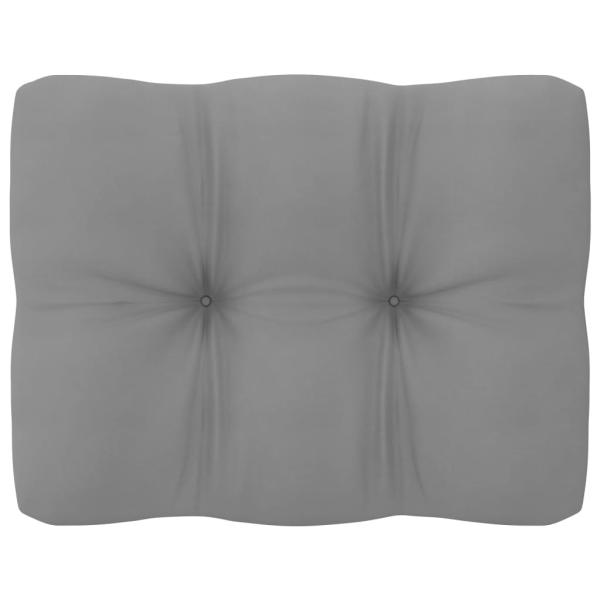 6-tlg. Garten-Lounge-Set mit Kissen Kiefer Massivholz