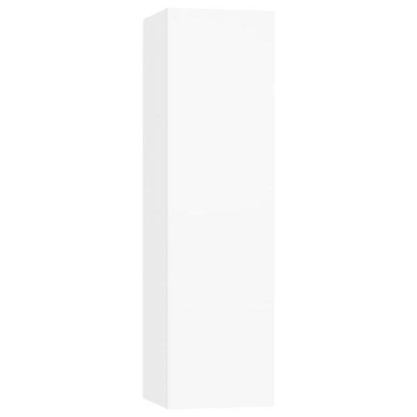 TV-Schränke 2 Stk. Weiß 30,5x30x110 cm Holzwerkstoff