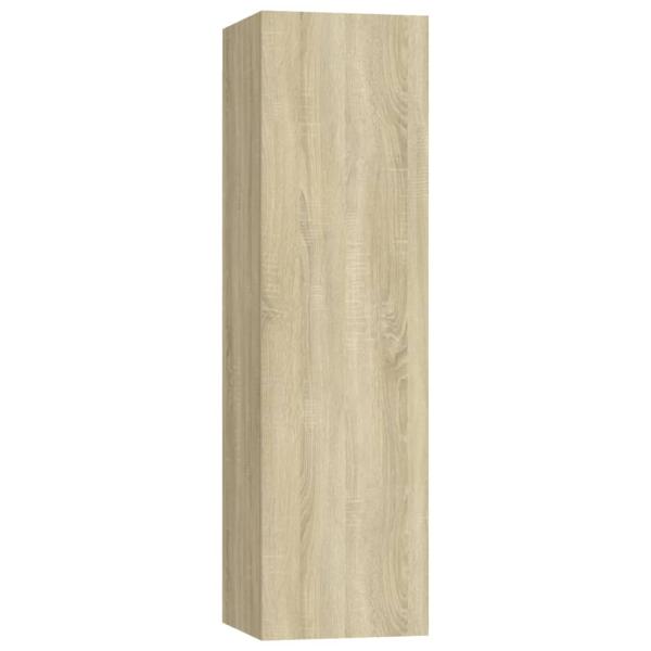 ARDEBO.de - TV-Schränke 2 Stk. Sonoma-Eiche 30,5x30x110 cm Holzwerkstoff