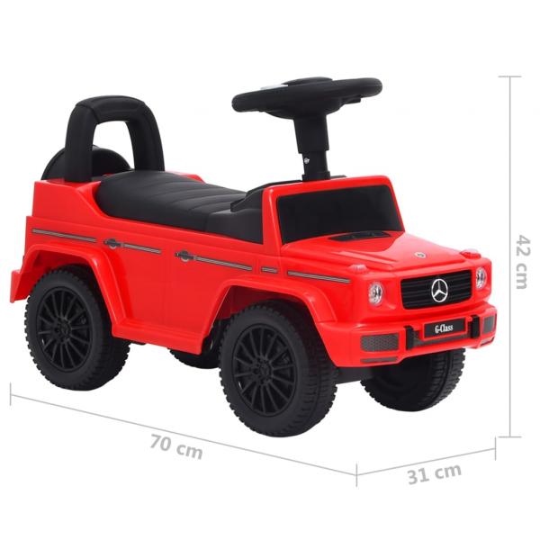 Rutschauto Mercedes-Benz G63 Rot