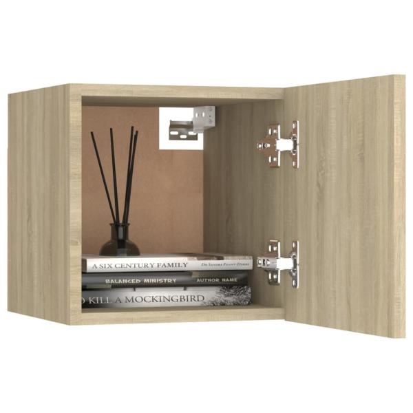 Nachttisch Sonoma-Eiche 30,5x30x30 cm Holzwerkstoff