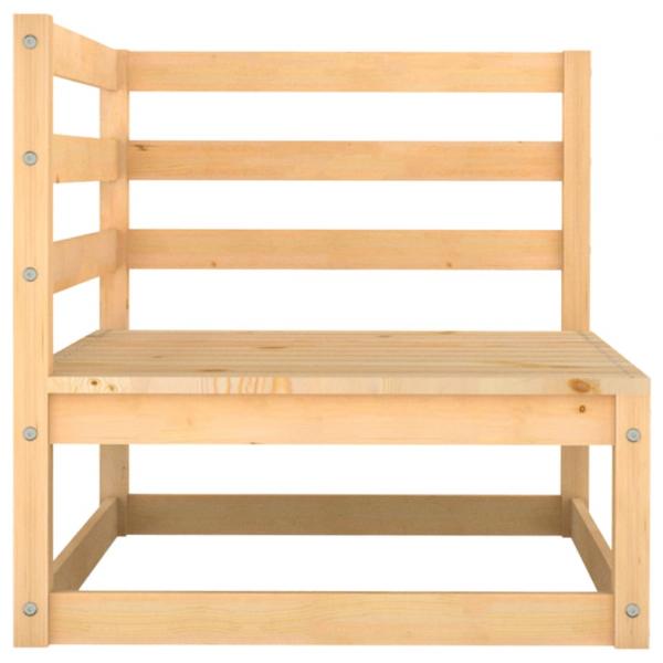 ARDEBO.de - 2-tlg. Garten-Lounge-Set Massivholz Kiefer