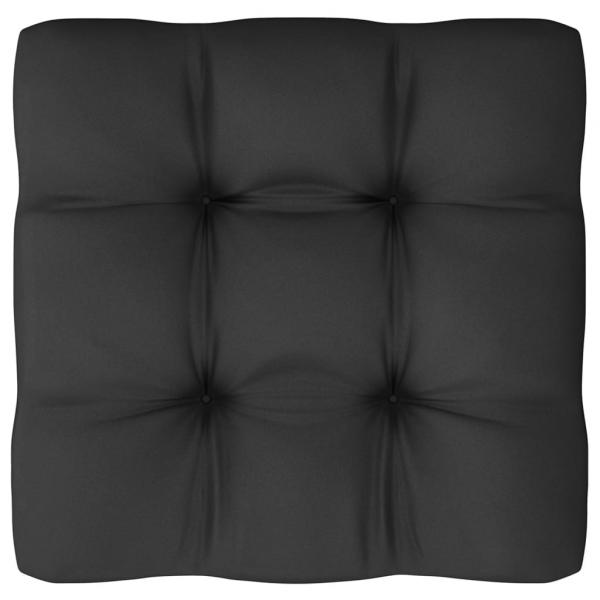 4-tlg. Garten-Lounge-Set mit Kissen Kiefer Massivholz