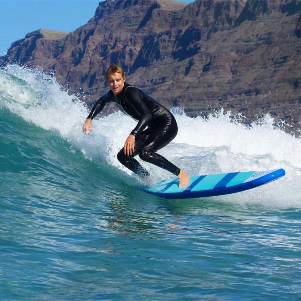 ARDEBO.de - Bestway Hydro-Force Aufblasbares Surfbrett 243×57×7 cm 