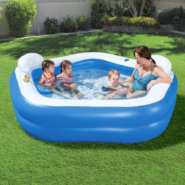 Bestway Family Fun Lounge Pool 213x206x69 cm  