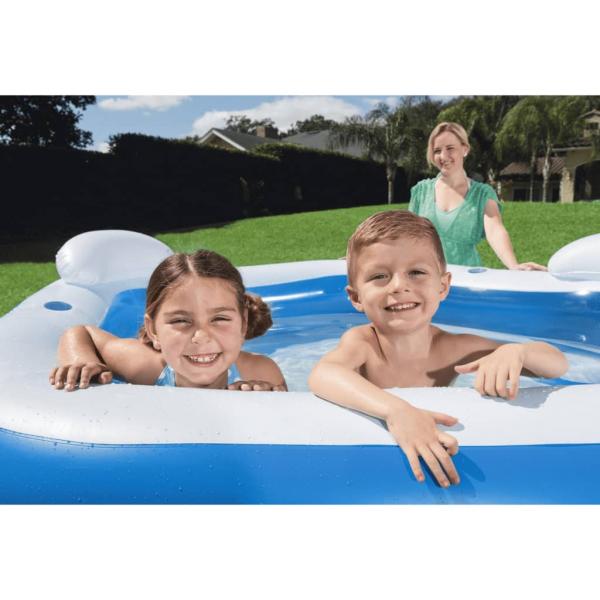 Bestway Family Fun Lounge Pool 213x206x69 cm  