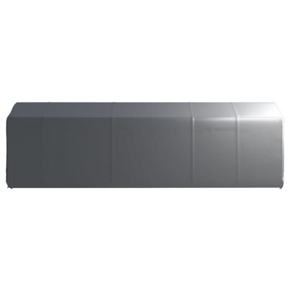 Lagerzelt 300x750 cm Stahl Grau  