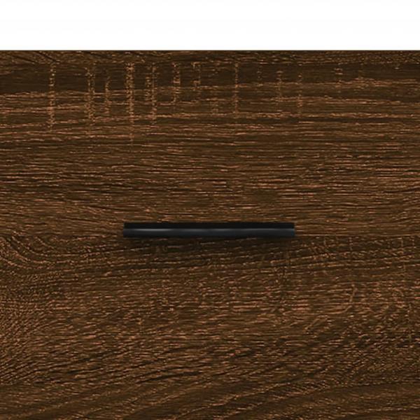 Couchtisch Braun Eichen-Optik 50x50x40 cm Holzwerkstoff