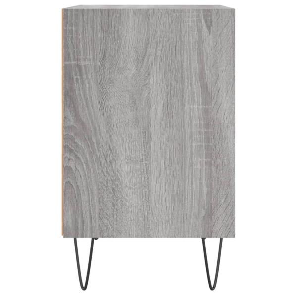 ARDEBO.de - Nachttische 2 Stk. Grau Sonoma 40x30x50 cm Holzwerkstoff