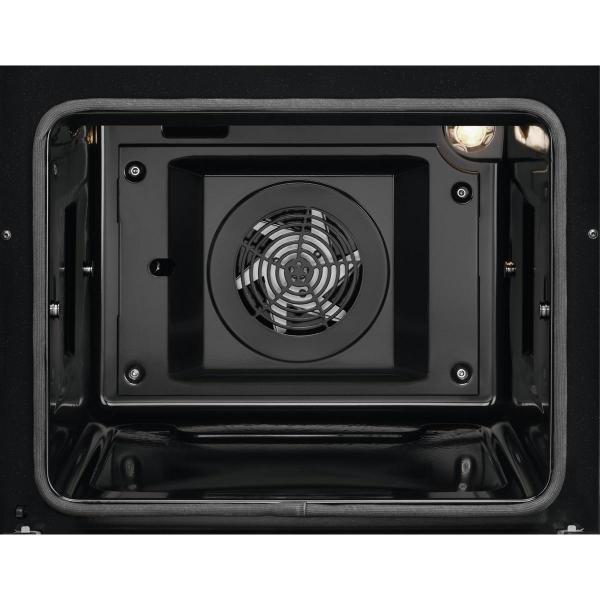 AEG CCB6441ABW EEK A Standherd mit Glaskeramikkochfeld, 60 cm breit, 73 L, Geschirrwagen, Dörren-Funktion, Feuchte Umluft, weiß (940002957)
