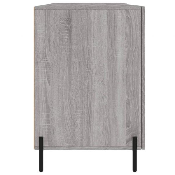 Schreibtisch Grau Sonoma 140x50x75 cm Holzwerkstoff