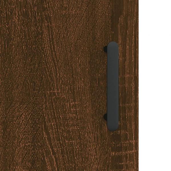 Schreibtisch Braun Eichen-Optik 140x50x75 cm Holzwerkstoff