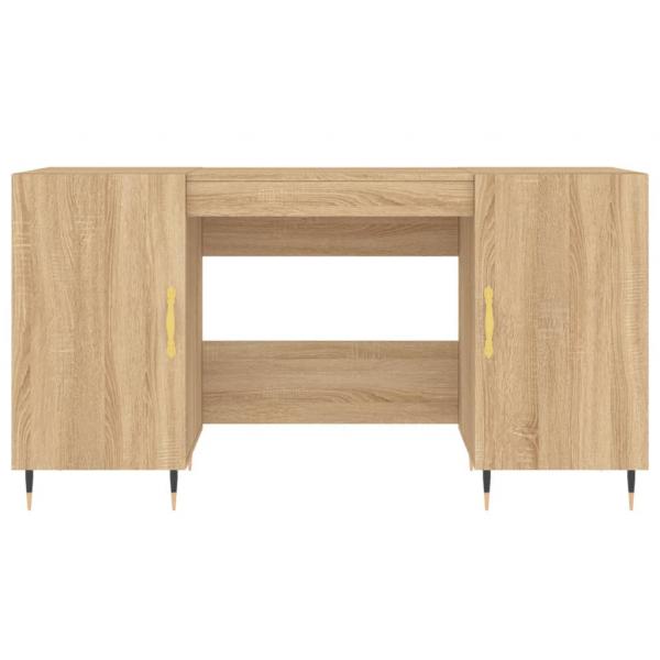 Schreibtisch Sonoma-Eiche 140x50x75 cm Holzwerkstoff