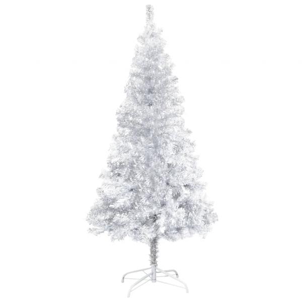 ARDEBO.de - Künstlicher Weihnachtsbaum mit Ständer Silber 120 cm PET