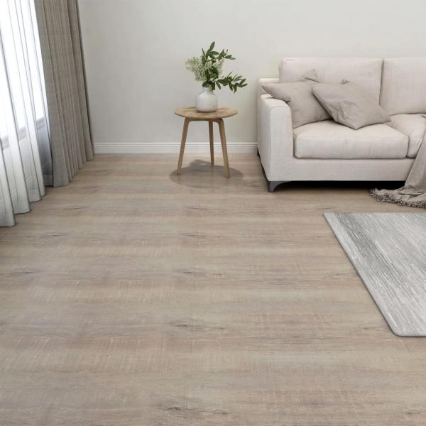 ARDEBO.de - PVC-Fliesen Selbstklebend 20 Stk. 1,86 m² Taupe