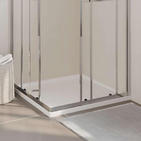 Duschtasse ABS Quadratisch 90x90 cm 