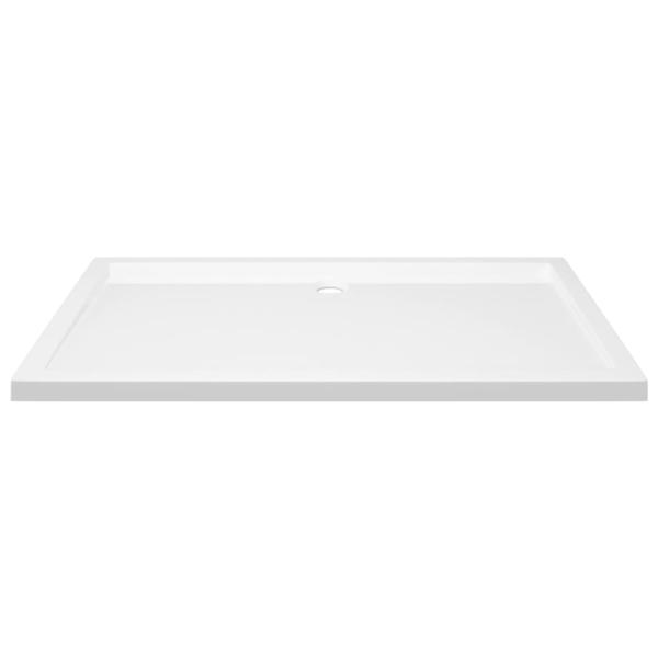 Duschtasse ABS Rechteckig Weiß 70x120 cm