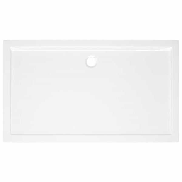 Duschtasse ABS Rechteckig Weiß 70x120 cm