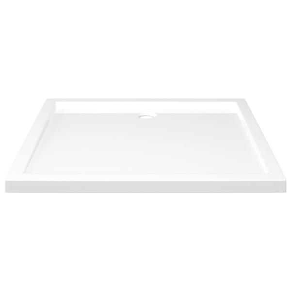 Duschtasse ABS Rechteckig Weiß 80x90 cm