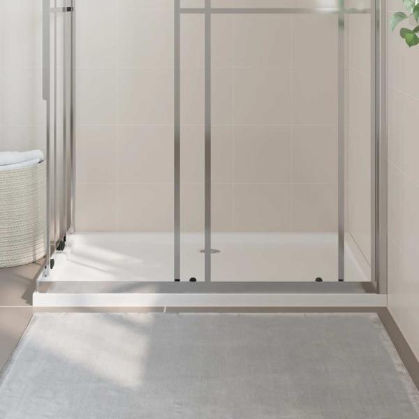 Duschtasse ABS Rechteckig Weiß 80x120 cm