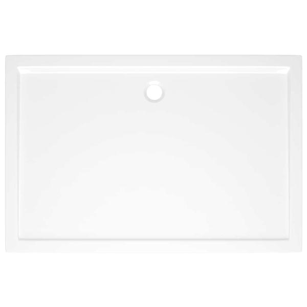 Duschtasse ABS Rechteckig Weiß 80x120 cm