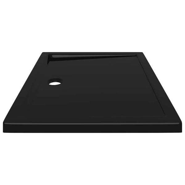 Duschtasse ABS Rechteckig Schwarz 70x90 cm