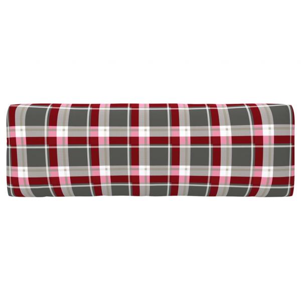 2-Sitzer-Palettensofa Schwarz Imprägniertes Kiefernholz